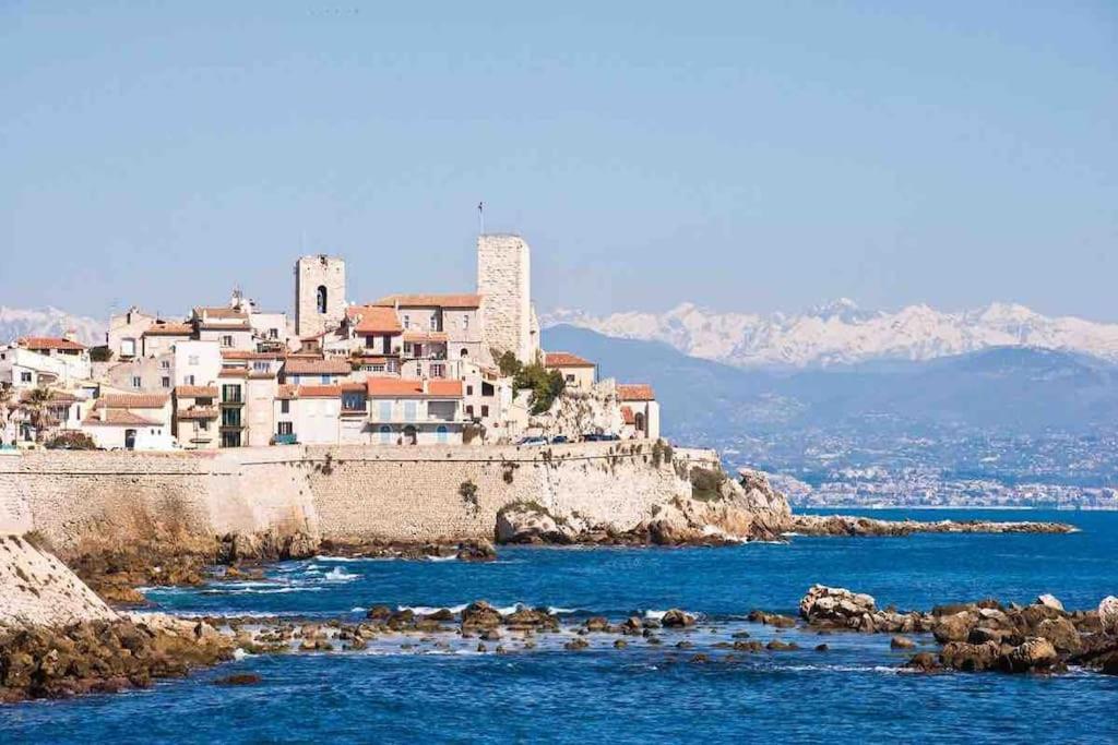 Cosy 3 Pieces Vieil Antibes Proche Port Vauban Exterior foto