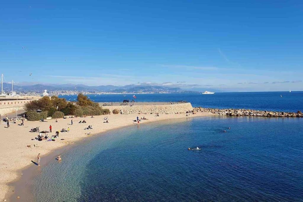 Cosy 3 Pieces Vieil Antibes Proche Port Vauban Exterior foto